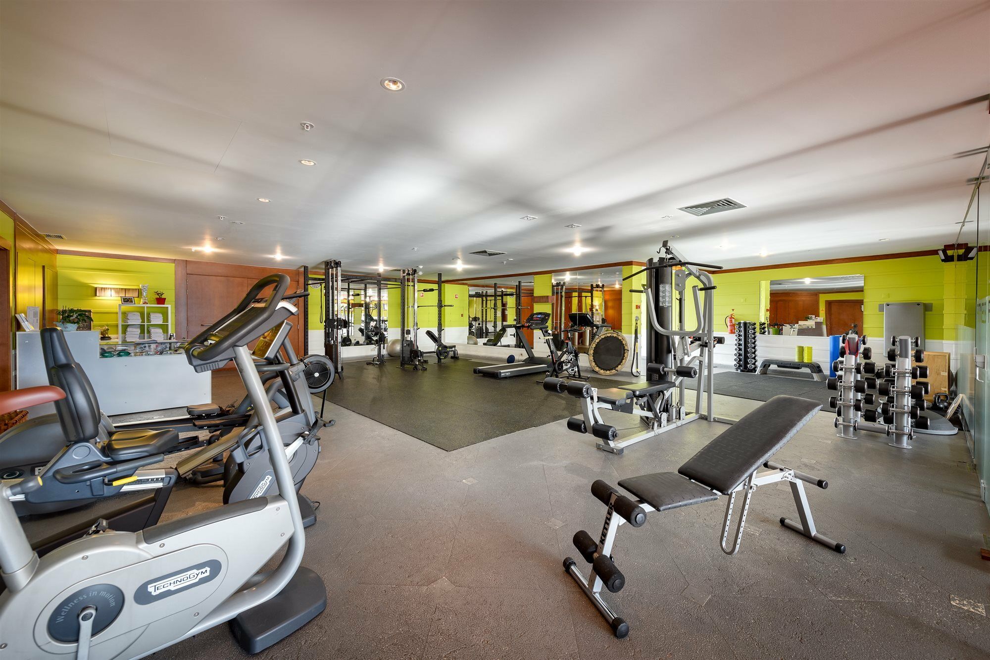 Pestana Vila Sol - Vilamoura Premium Golf Resort Exteriér fotografie The gym at the hotel